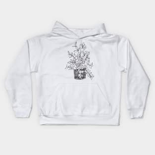 potted plant Kids Hoodie